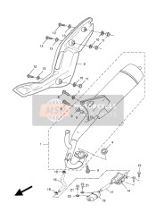 9010506X2400, Bolt, Flange, Yamaha, 2